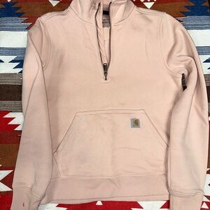 Carhartt half zip sweatshirt